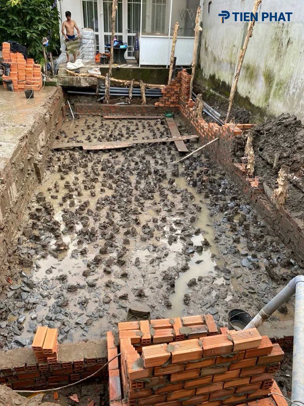 Ép cọc gia cố nền