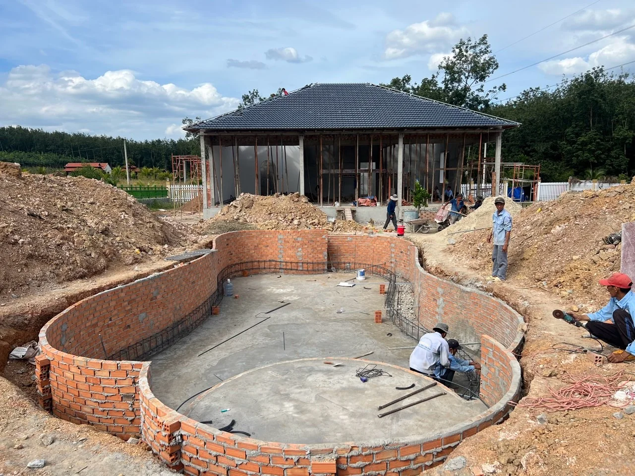 Công ty Tiến Phát thi công hồ bơi tại khắp địa bàn tỉnh Tiền Giang