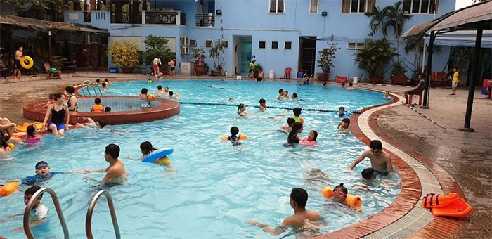 hồ bơi tây thạnh tân phú khu dành cho trẻ em