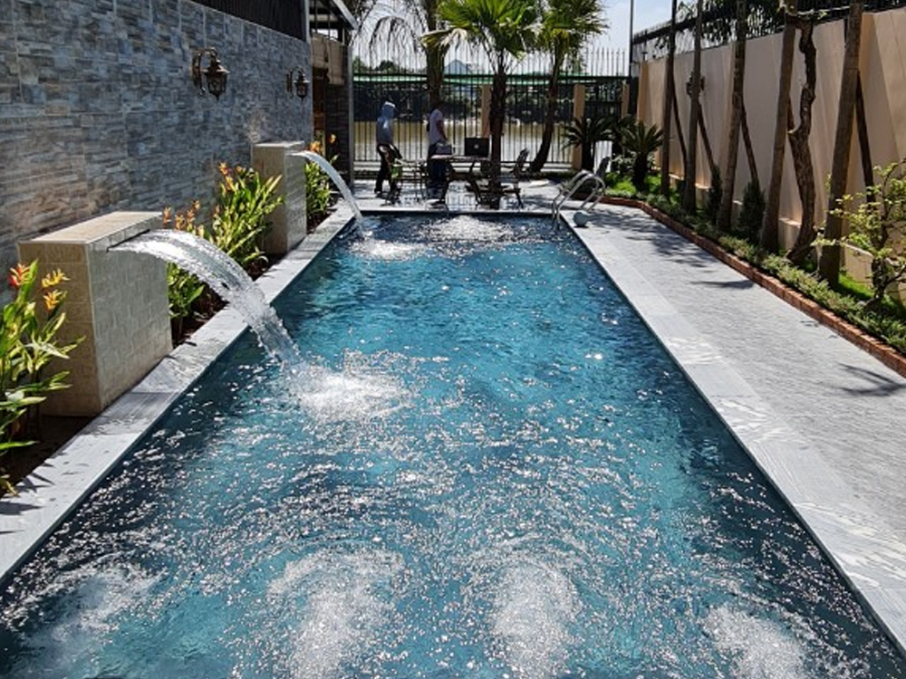 Hồ bơi anh Cường - Bình Dương - Tiến Phát Pool Spa