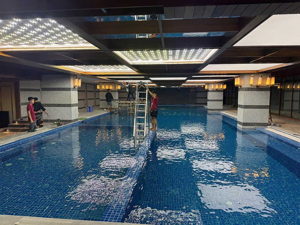 Hồ bơi tổ hợp khách sạn 5 sao Imperial Đà Lạt Hotel 7