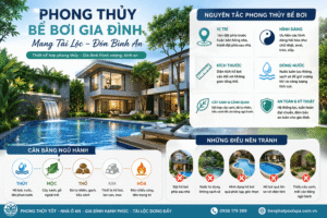 phong thủy bể bơi gia đình